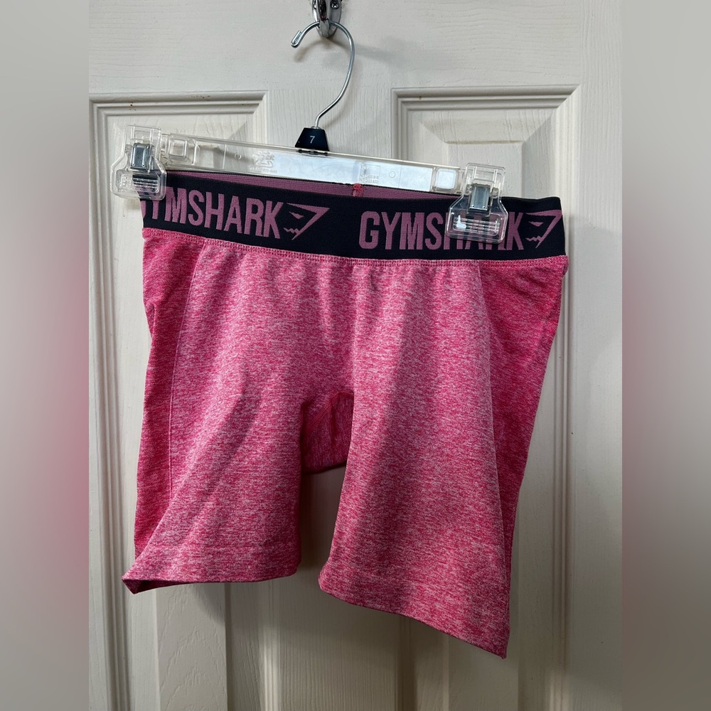 Pink Gymshark biker shorts!!
